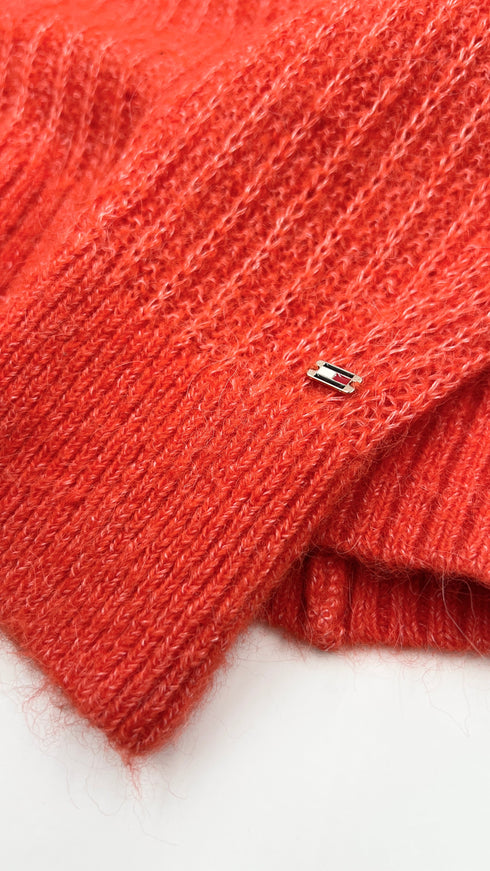 Maxi dolcevita arancione