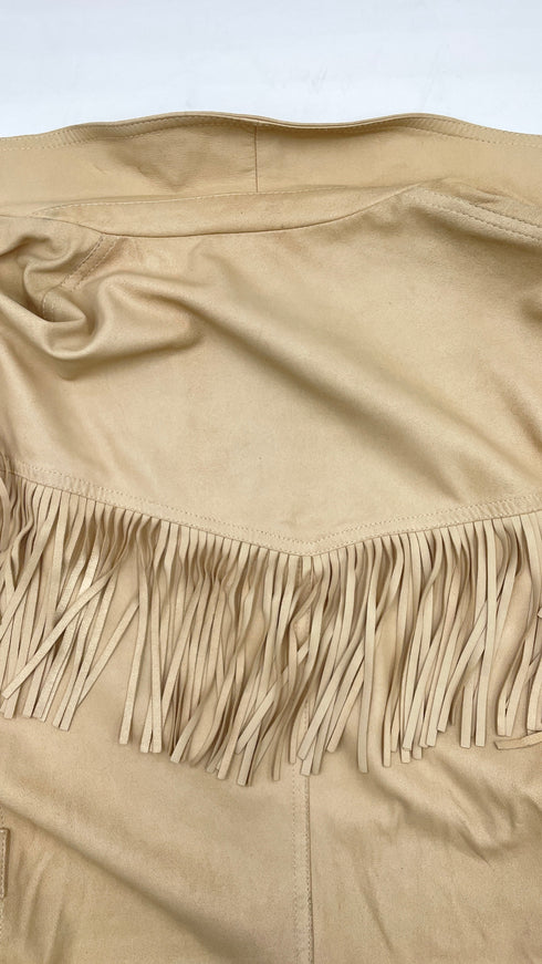 Giacca con frange sfoderata