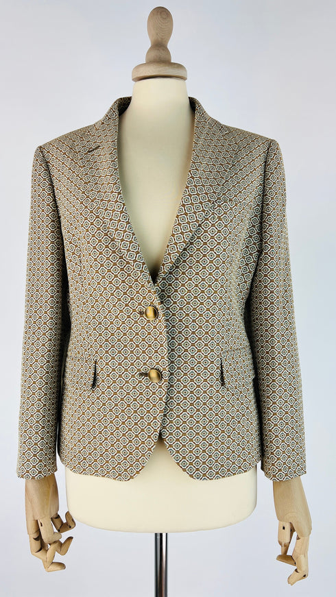 Blazer fantasia geometrica