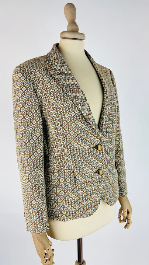 Blazer fantasia geometrica