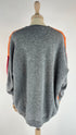 Maglia colorblock in cashmere
