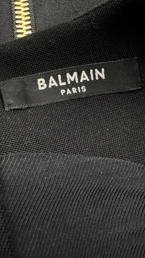 Tubino corto bottoni dorati