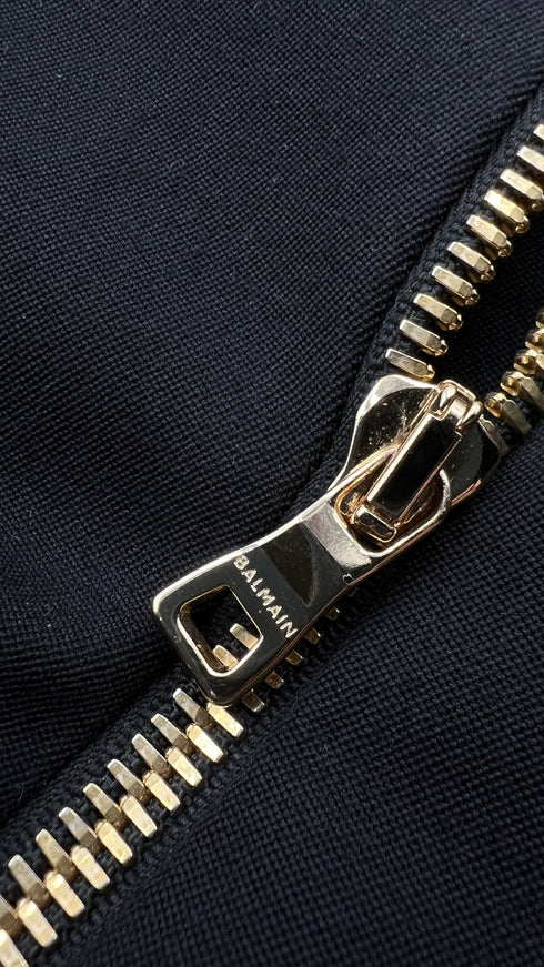 Tubino corto bottoni dorati