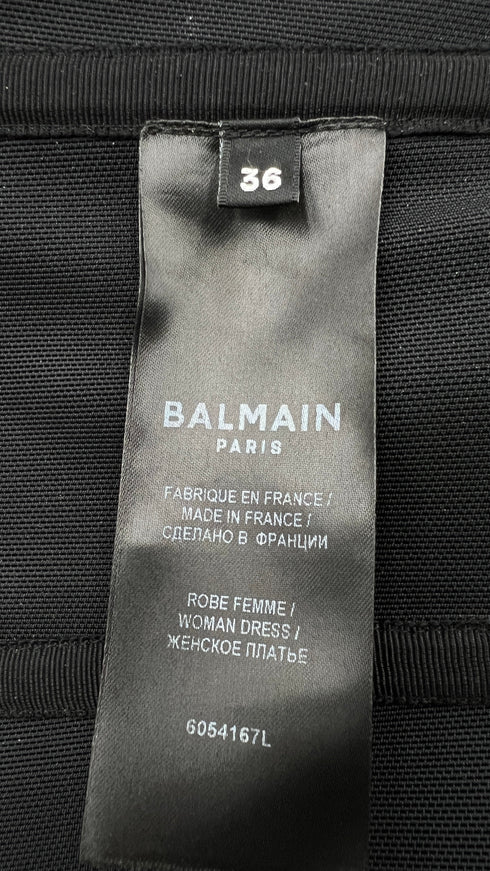 Tubino corto bottoni dorati