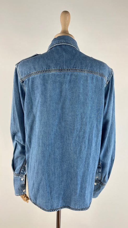 Camicia in denim boxy