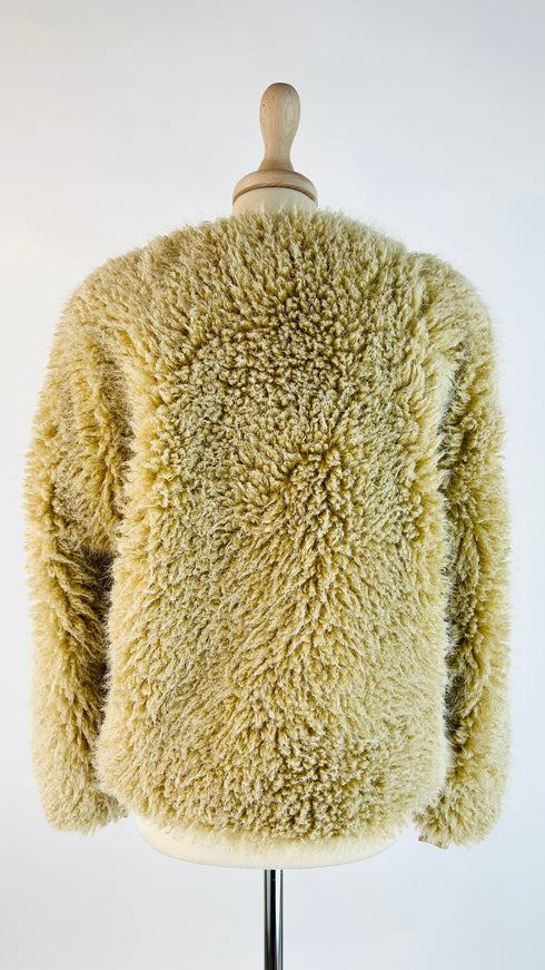 Eco-pelliccia girocollo