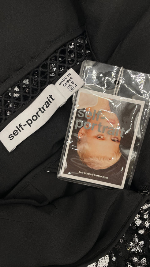 Abito lungo fiori con cartellino