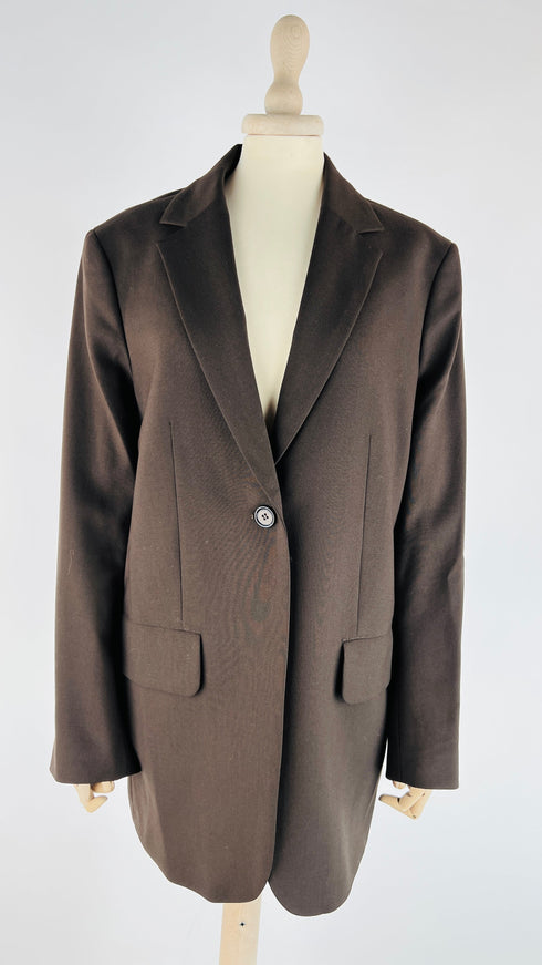 Blazer monobottone marrone