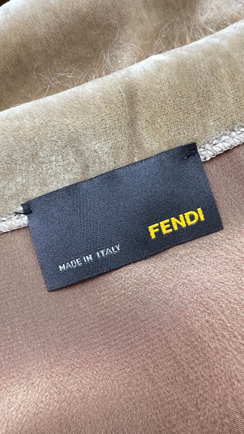 Abito midi in velluto vintage