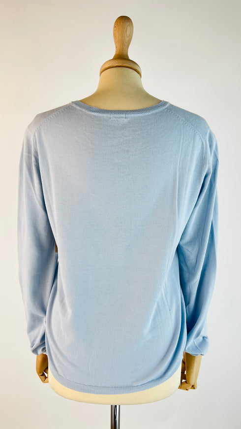 Maglia girocollo in cotone