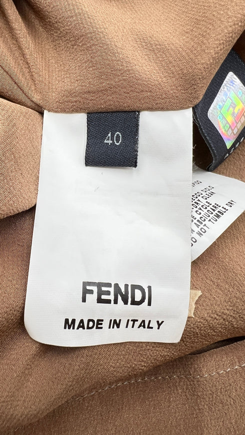 Abito midi in velluto vintage