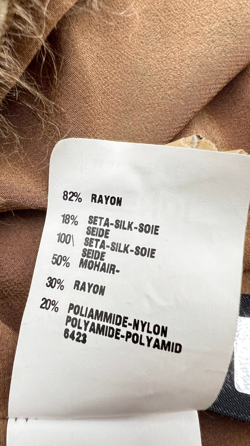 Abito midi in velluto vintage