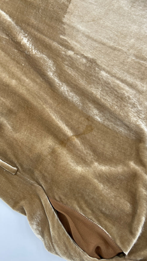 Abito midi in velluto vintage