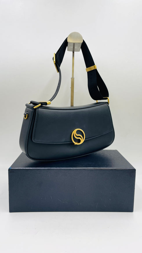 Borsa a spalla "S Wave"