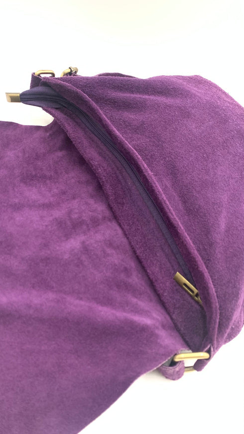 Borsa postina in suede