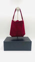Borsa a mano in velluto