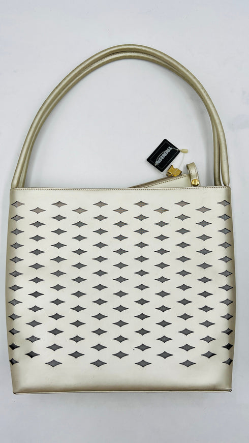 Borsa vintage avorio