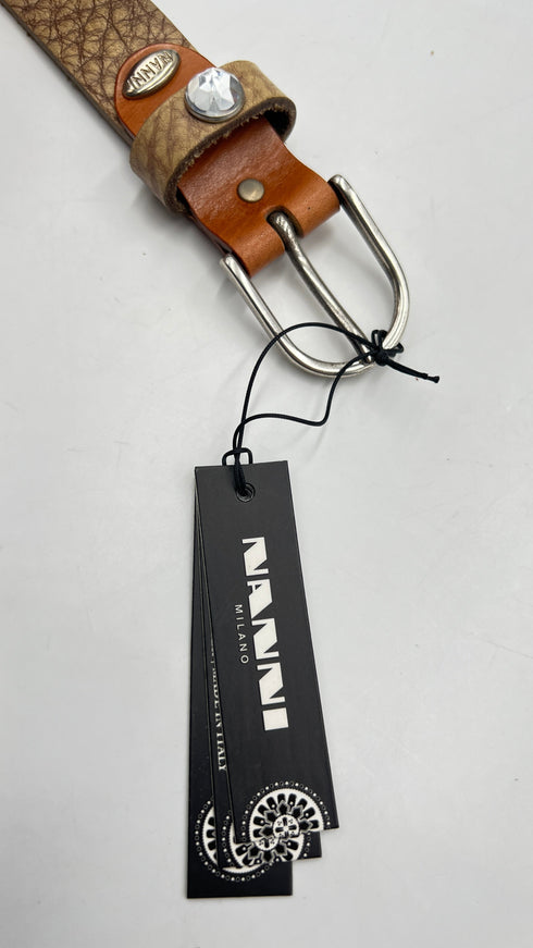 Cintura borchie e strass