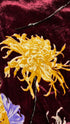Abito midi velluto fiori