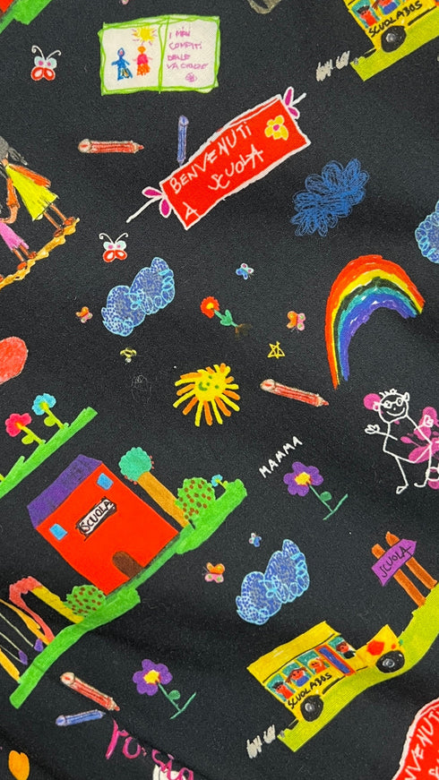 Abito corto fantasia scuola