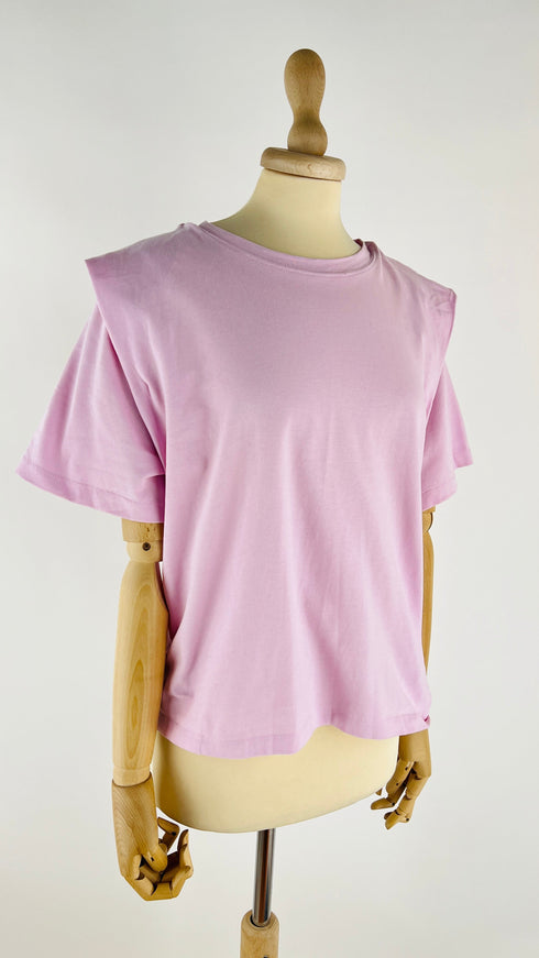 T.shirt spalle bombate