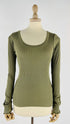 Longsleeve a costine
