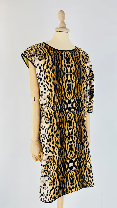 Abito midi animalier