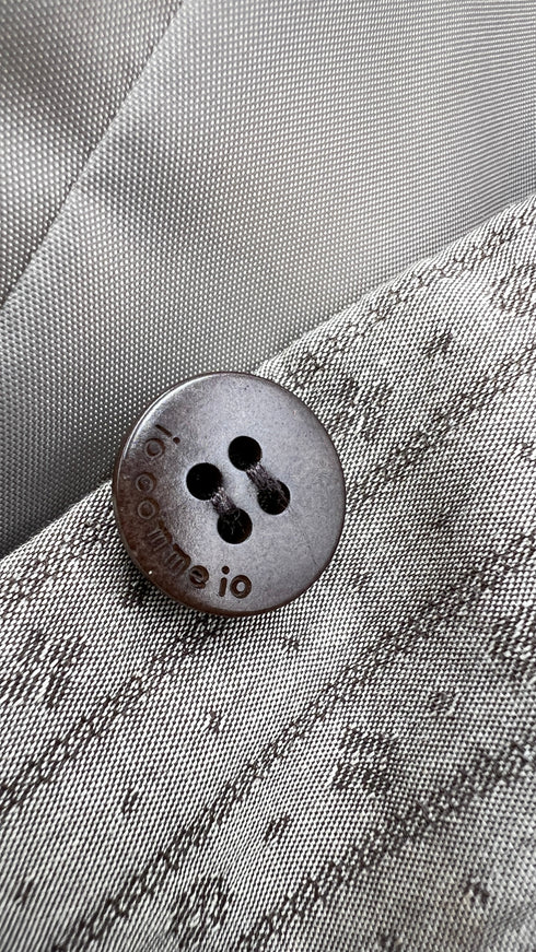 Giacca ricamata con impunture