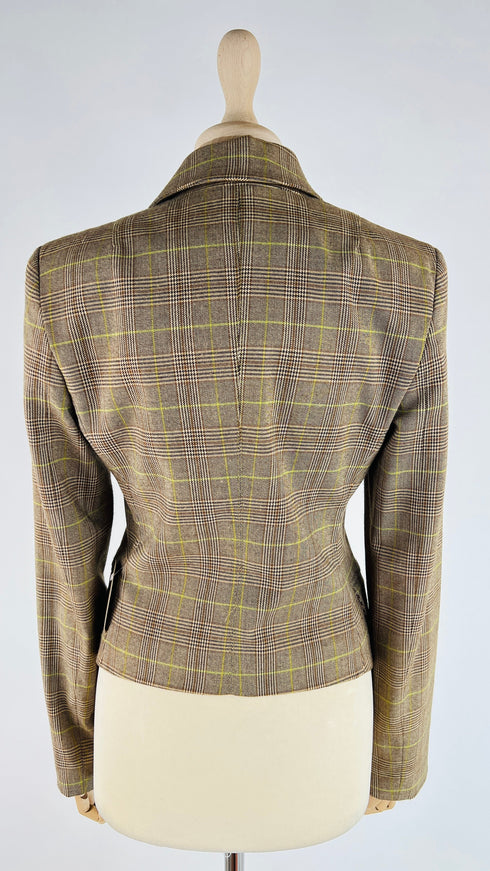 Blazer corto sfiancato