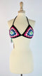 Top bra con paillettes