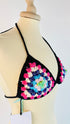 Top bra con paillettes