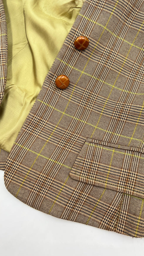 Blazer corto sfiancato