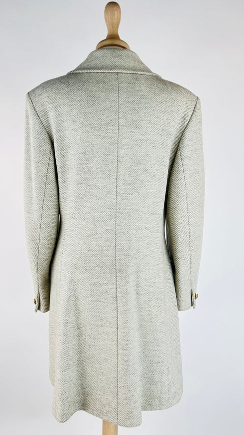 Cappotto spina di pesce vintage