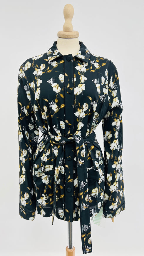 Camicia a fiori SS19