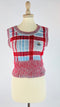 Gilet corto tartan