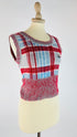Gilet corto tartan