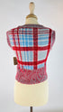 Gilet corto tartan