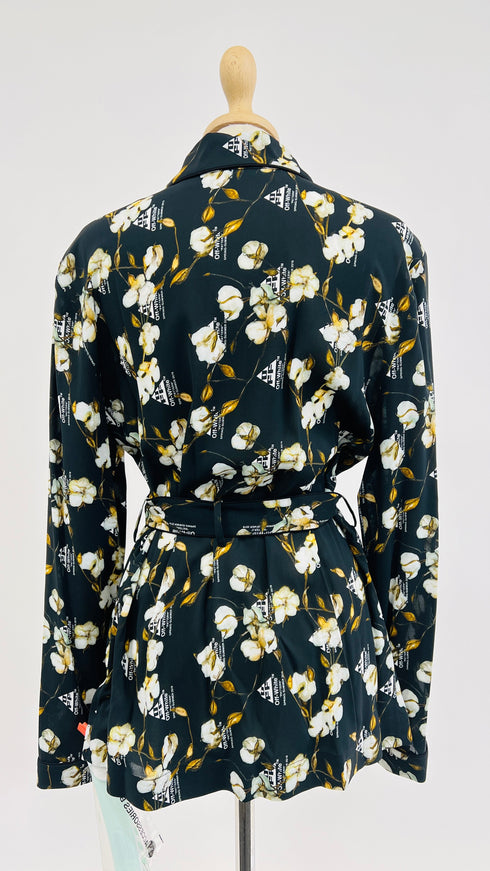 Camicia a fiori SS19