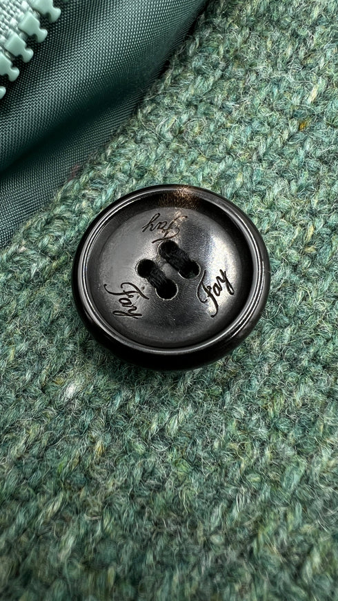 Cappotto in lana verde