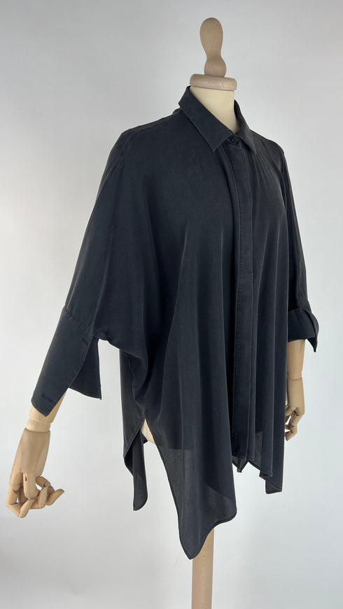 Camicia in crepe di seta