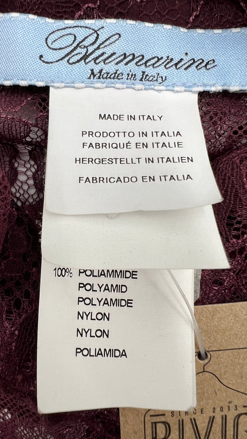 Camicia in pizzo ricamata