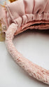 Borsa rosa maxi paillettes
