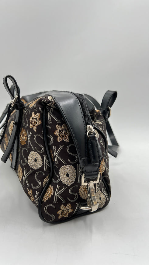 Borsa vintage con rose