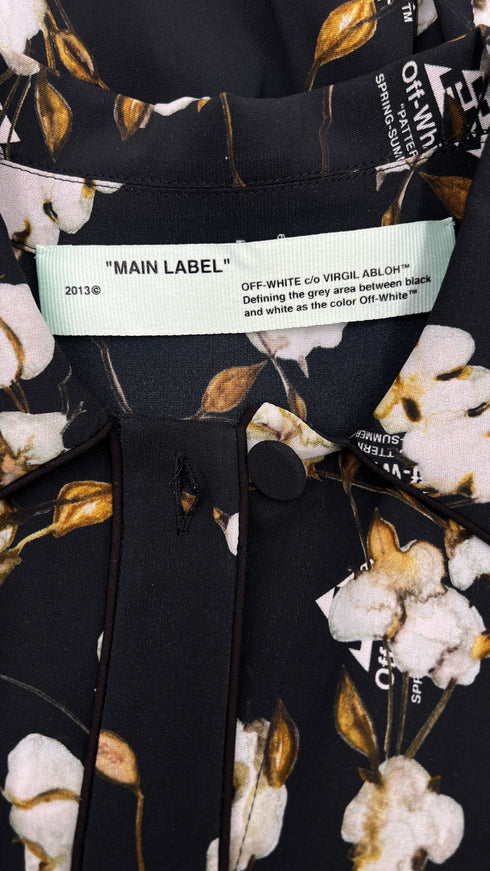 Camicia a fiori SS19