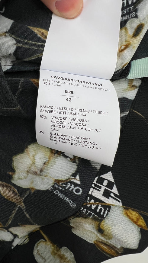 Camicia a fiori SS19