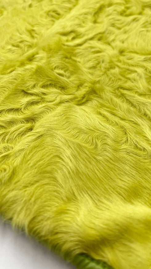 Maglione con inserto pelliccia