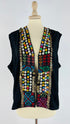 Gilet decorato bottoni