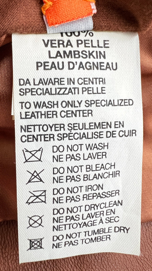 Smanicato in pelle