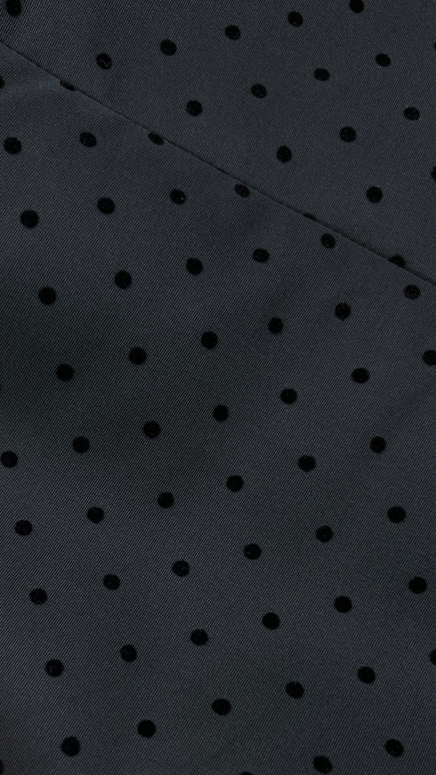Abito corto fiocco e pois