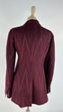 Blazer lurex zig zag